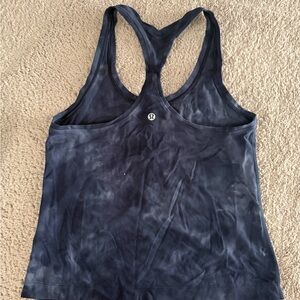 lululemon athletica Navy Tie-Dye Tank Top size 8